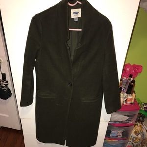 OKD NAVY Wool coat